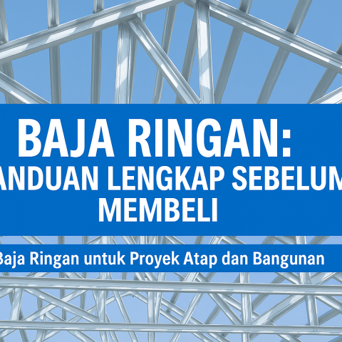 struktur baja ringan untuk atap