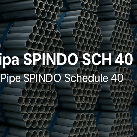 pipa galvanis Spindo SCH 40 untuk saluran air bertekanan