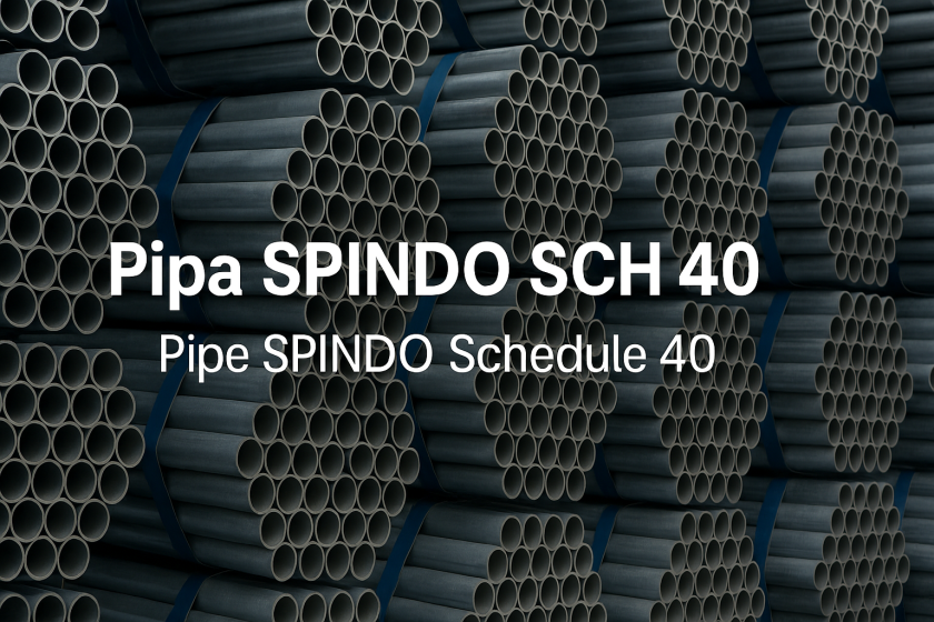 pipa galvanis Spindo SCH 40 untuk saluran air bertekanan