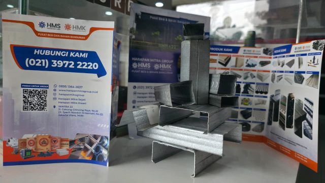 Jual baja ringan Jakarta, distributor baja ringan murah SNI, harga baja ringan terbaru 2025