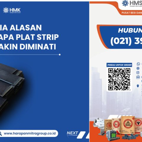 Plat Strip Flat Bar Distributor Harapan Mitra Sejati Jakarta – Harga Plat Strip 2025
