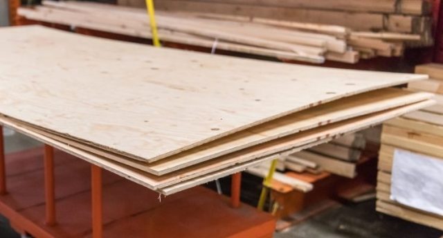 1 lembar triplek berapa meter