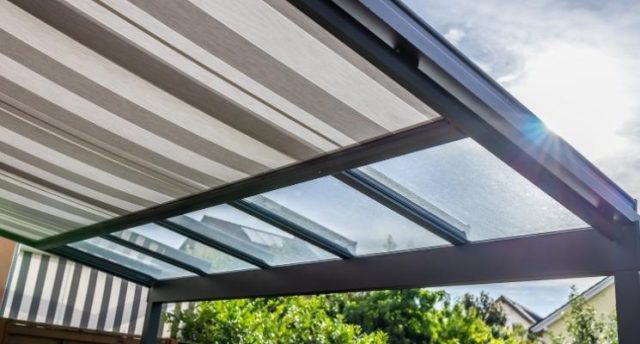 konstruksi kanopi besi hollow