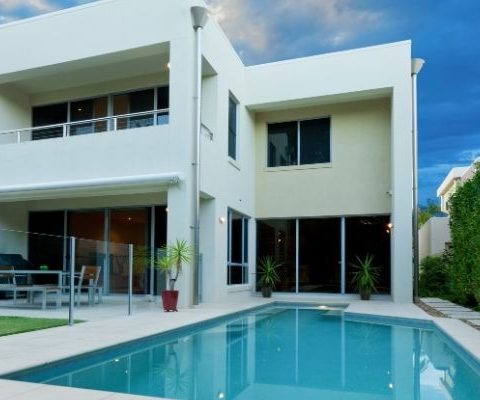 model rumah minimalis 2 lantai tampak depan terbaru